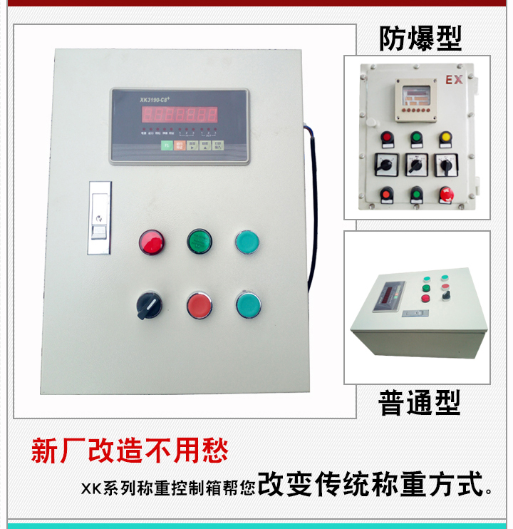 防爆型普通型称重控制箱