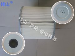 Φ350x170x320高清扫车粉尘滤筒的图片