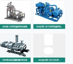 JZJ(Q)X型三叶罗茨旋片真空机组的图片