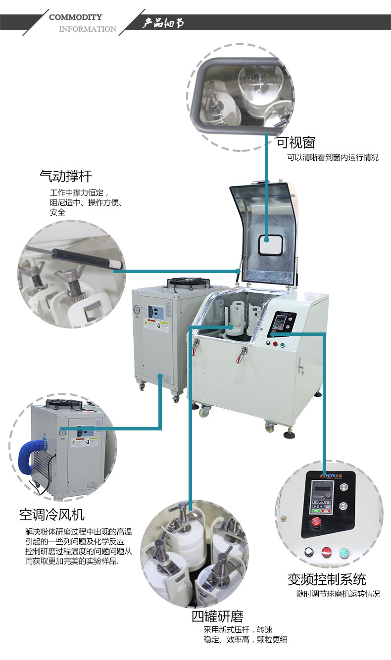 空调全方位球磨机 产品细节详情