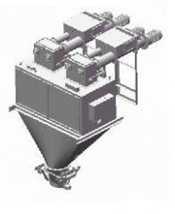 双斗螺旋粉体包装秤的图片