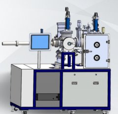 双腔型超高真空蒸镀系统的图片