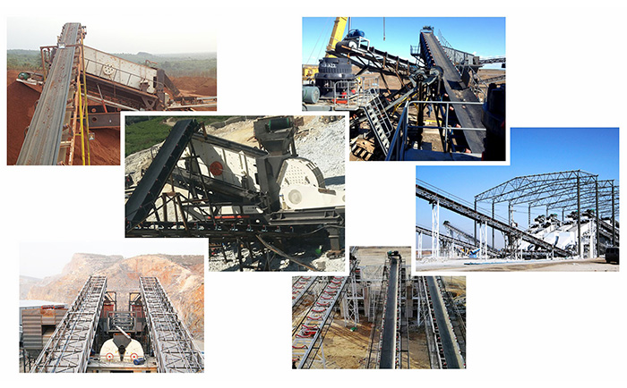 胶带输送机客户现场合集 胶带输送机客户现场合集