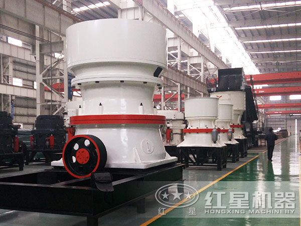 鹅卵石单缸圆锥破碎机设备