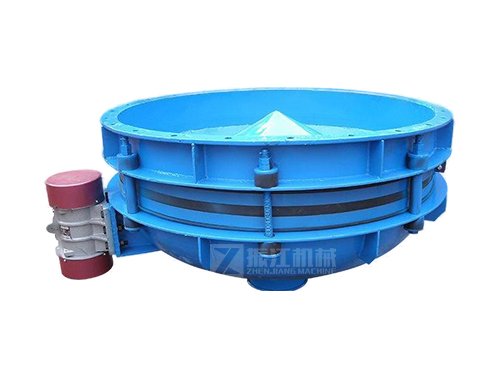 ZLD电机振动料斗_圆形惯性振动给料斗 ZLD电机振动料斗_圆形惯性振动给料斗-河南振江机械