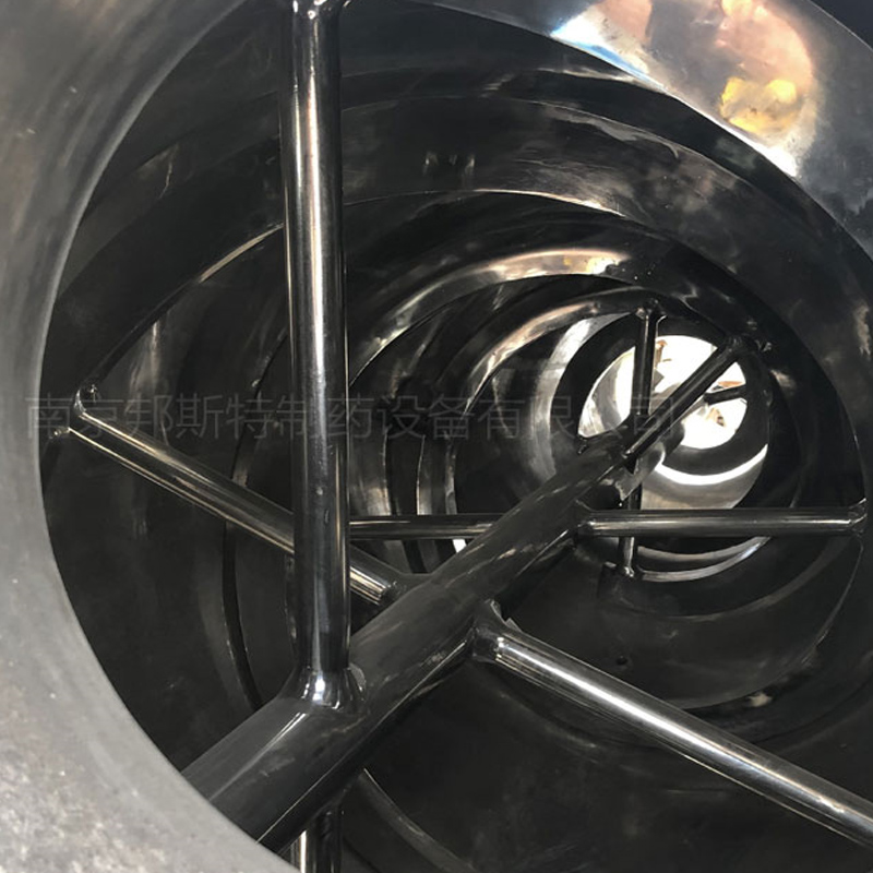 单锥螺带真空干燥机内部结构 单锥螺带真空干燥机内部结构